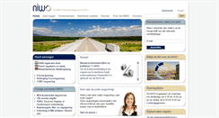 Desktop Screenshot of niwo.nl
